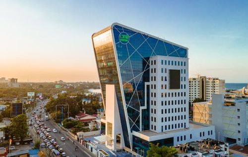 CRDB Bank headquarters in Dar es Salaam